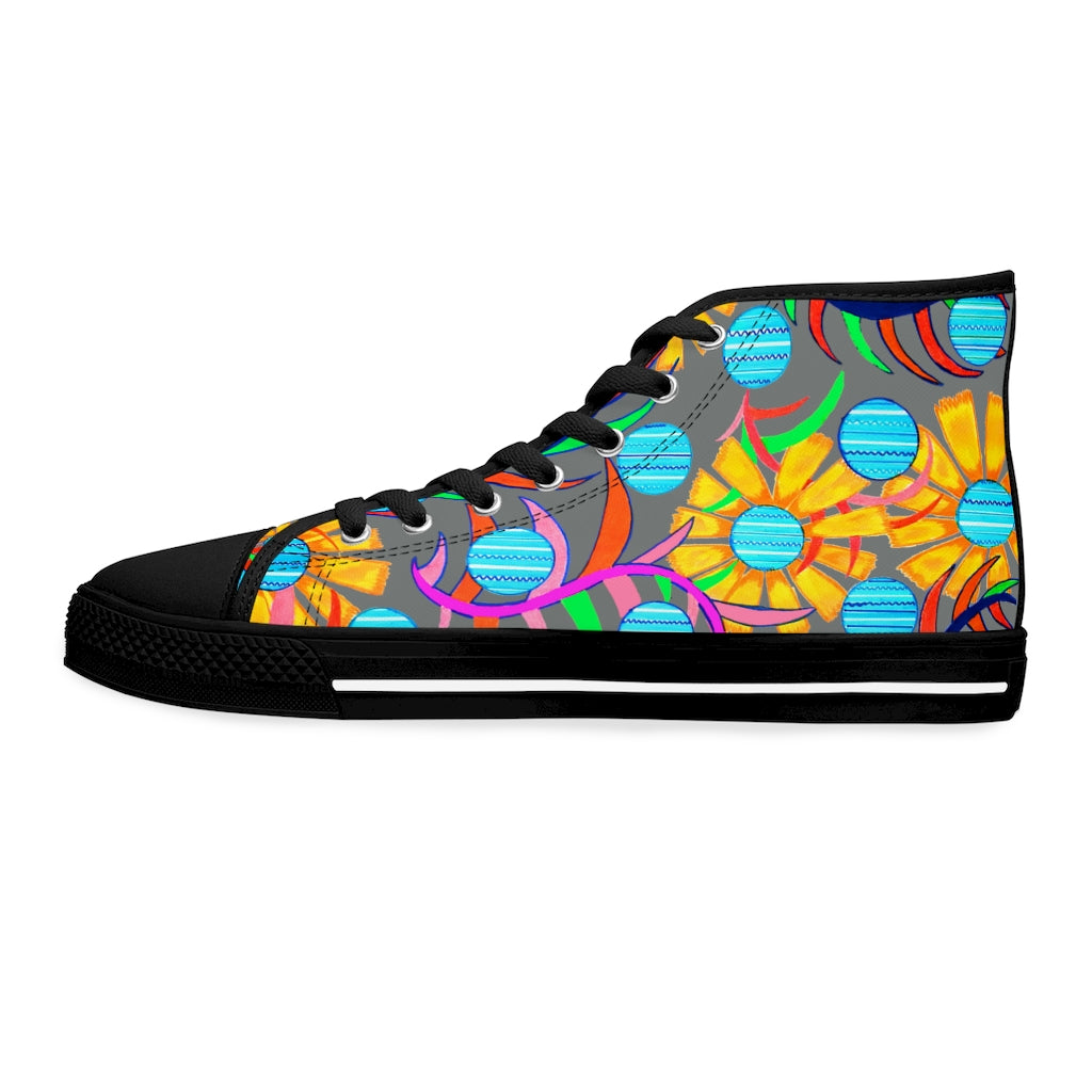 Ash Sunflower Women's High Top Sneakers