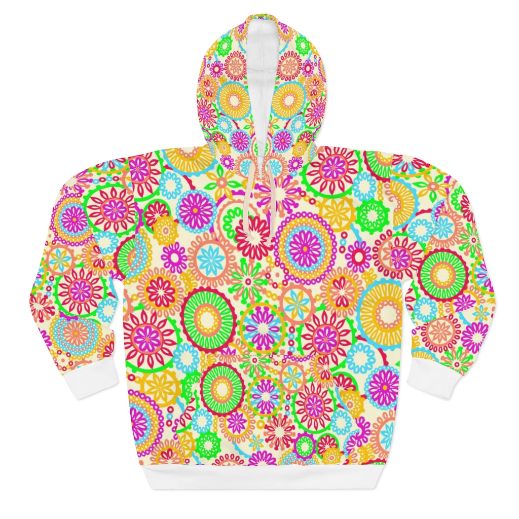 70'S Vibe Unisex Lemon Pullover Hoodie