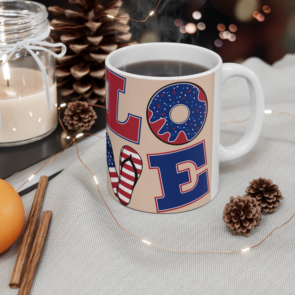 LOVE Nude Mug 11oz