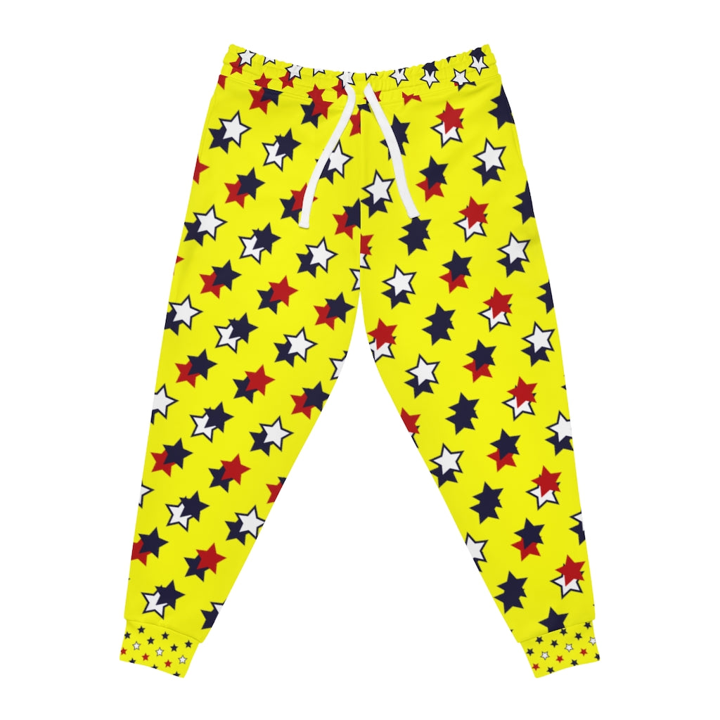 Unisex AOP Starry Canary Joggers