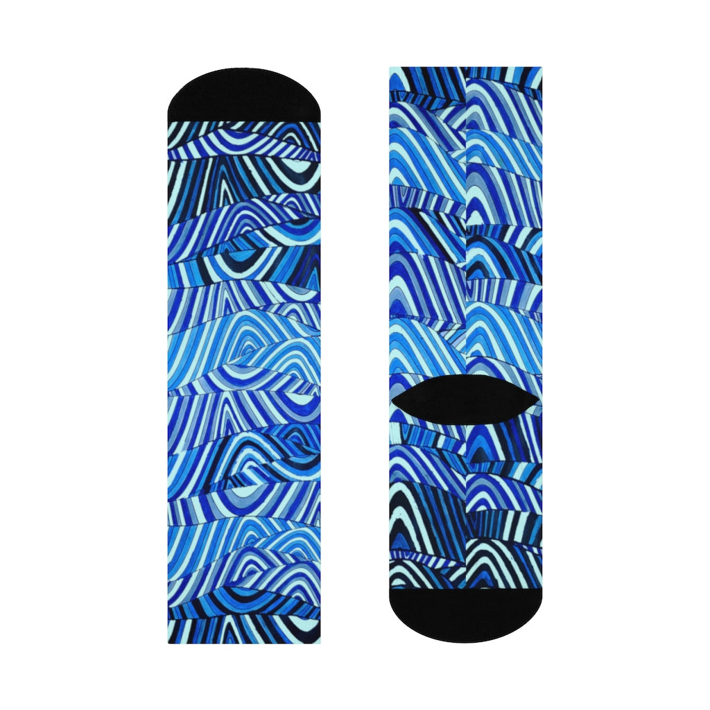 Icy Sonic Socks