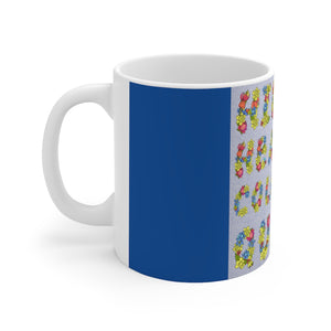 Colossal Queen Royal Blue Ceramic Mug 11oz