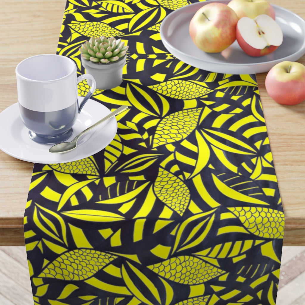 Tropical Canary Table Runner