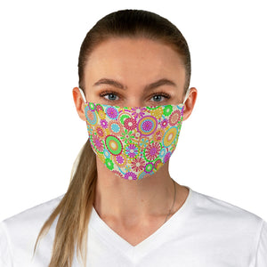 70'S Vibe Fabric Face Mask