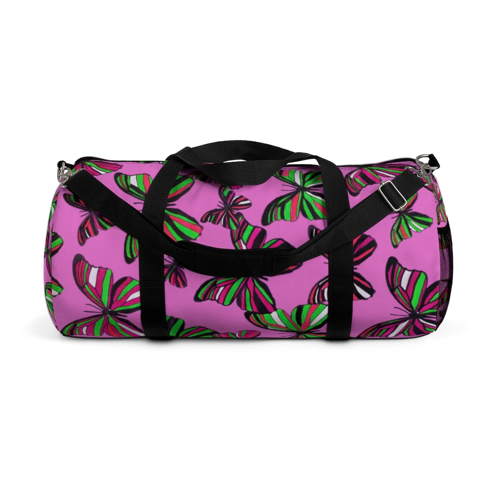 Butterflies Rose Duffel Bag