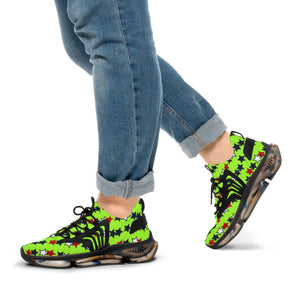 Lime Starboy OTT Men's Mesh Knit Sneakers