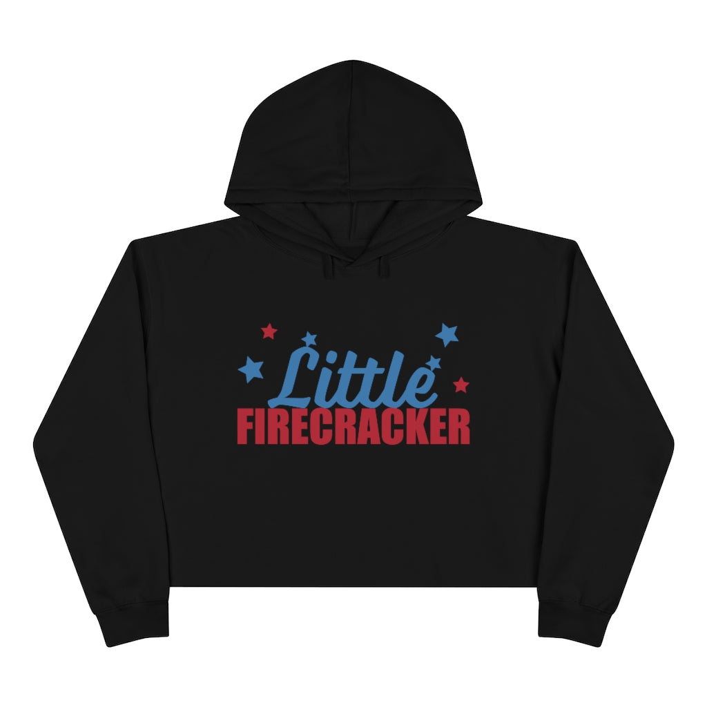 Firecracker Crop Hoodie