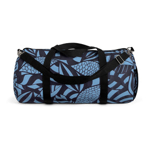 Tropical Minimalist Blue Duffel Bag