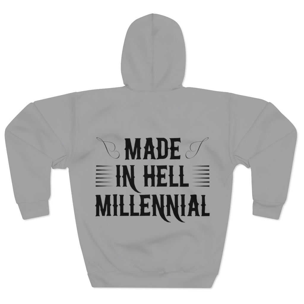 Millennial Pullover Slate Hoodie