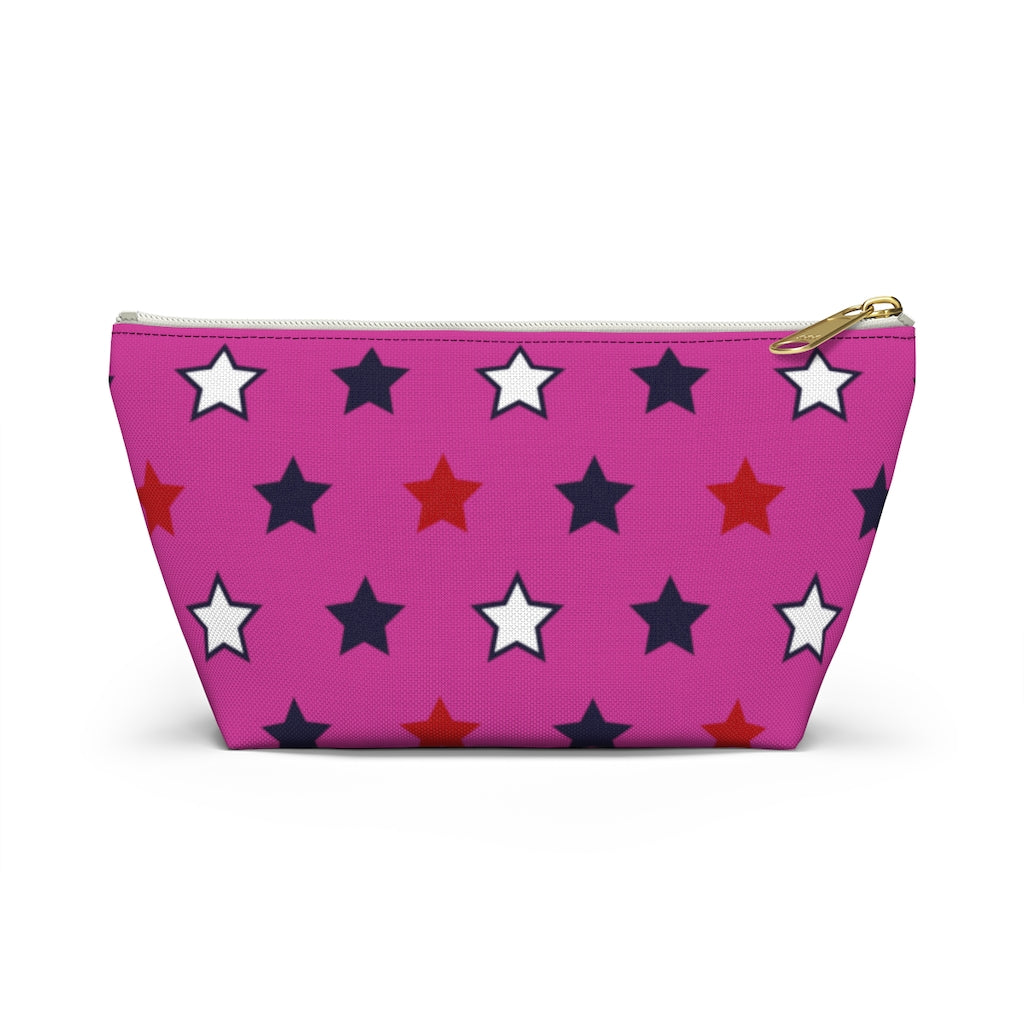 Starry Magenta Accessory Pouch