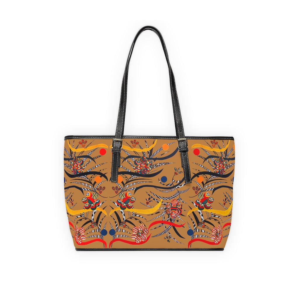 tussock  animal & jungle print tote bag