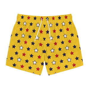 Men's Starboy Yellow Swimming Trunks