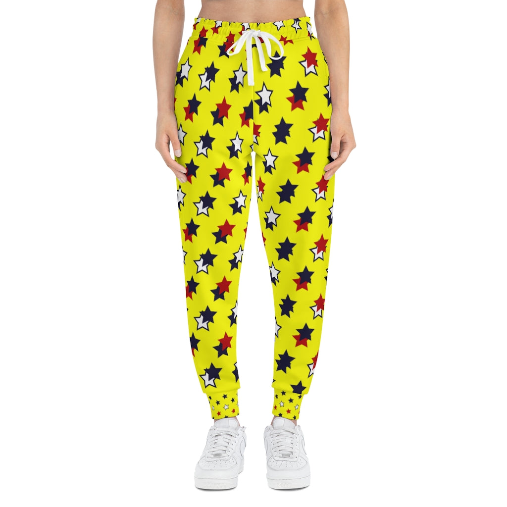 Unisex AOP Starry Canary Joggers