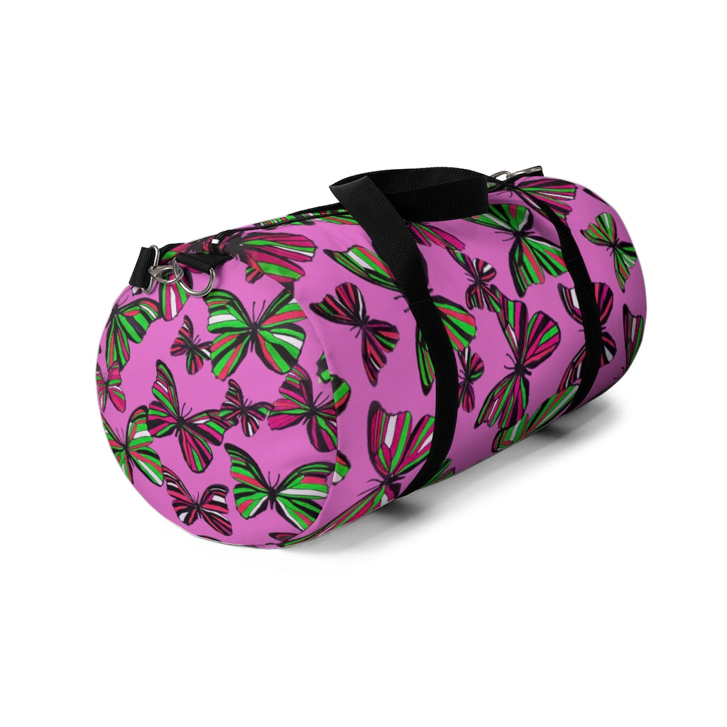 Butterflies Rose Duffel Bag