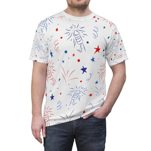 Menswear AOP Fireworks Tee