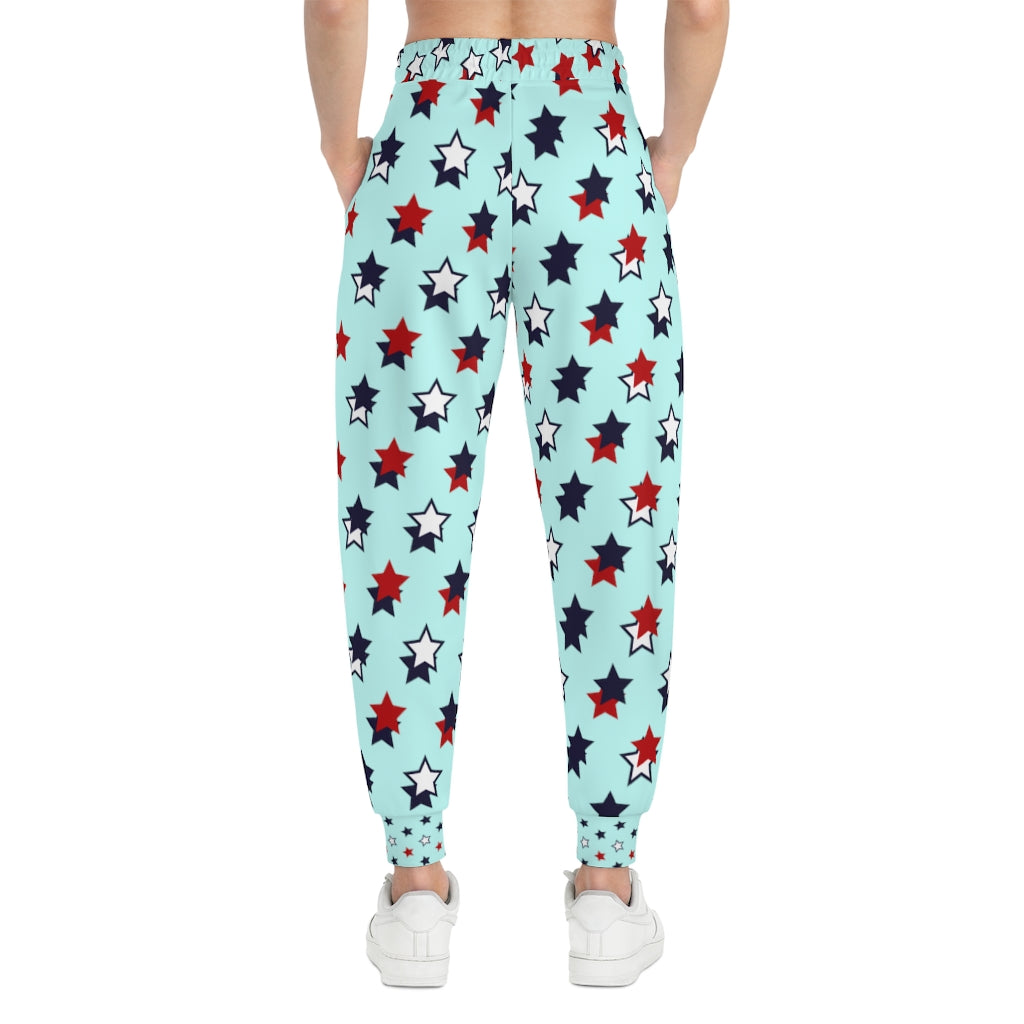 Unisex AOP Starry Powder Blue Joggers