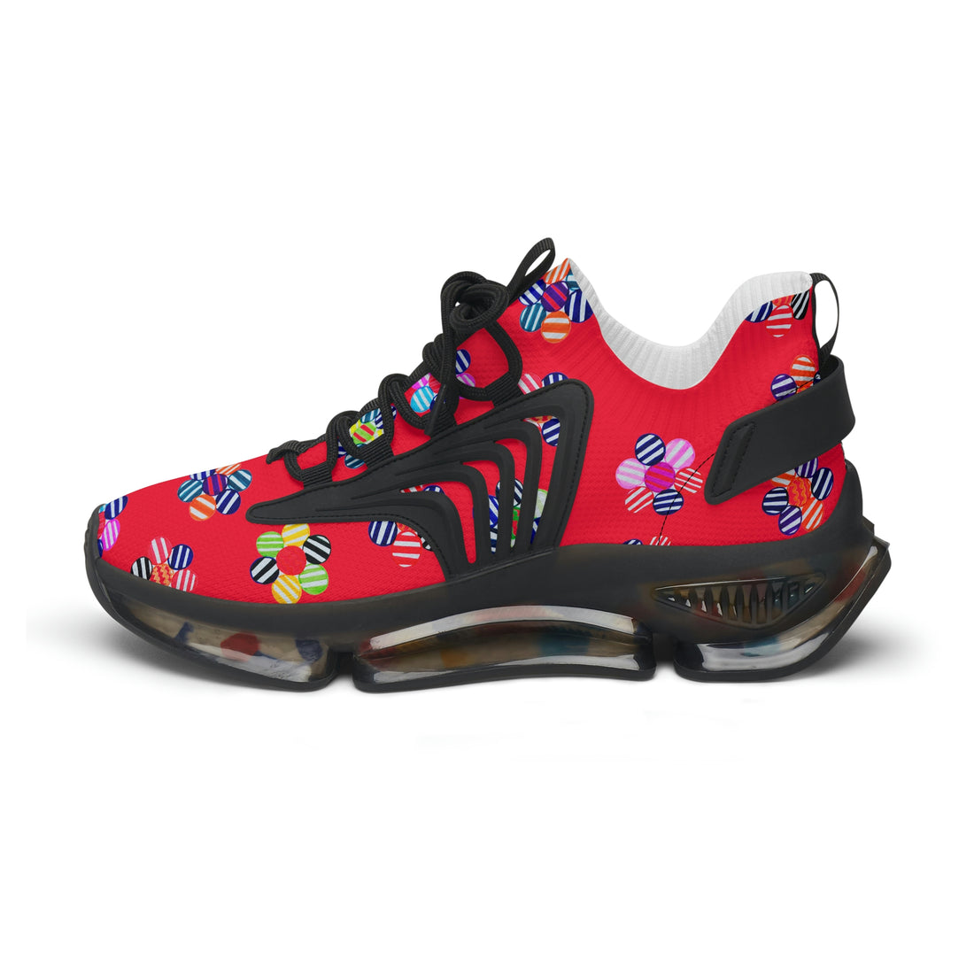 Red Candy Floral Printed OTT Women's Mesh Knit Sneakers