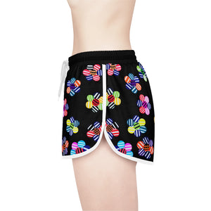 Black Candy Florals Relaxed Shorts
