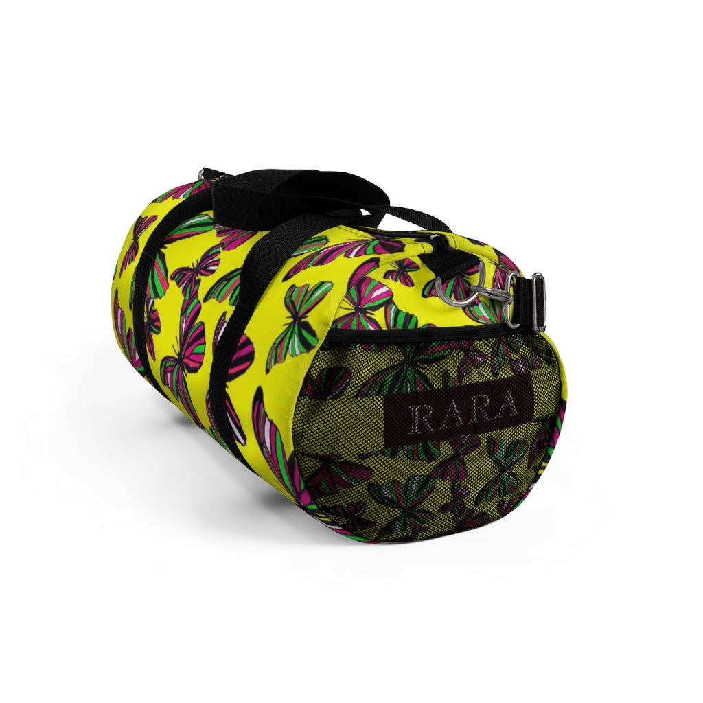 Butterflies Canary Duffel Bag