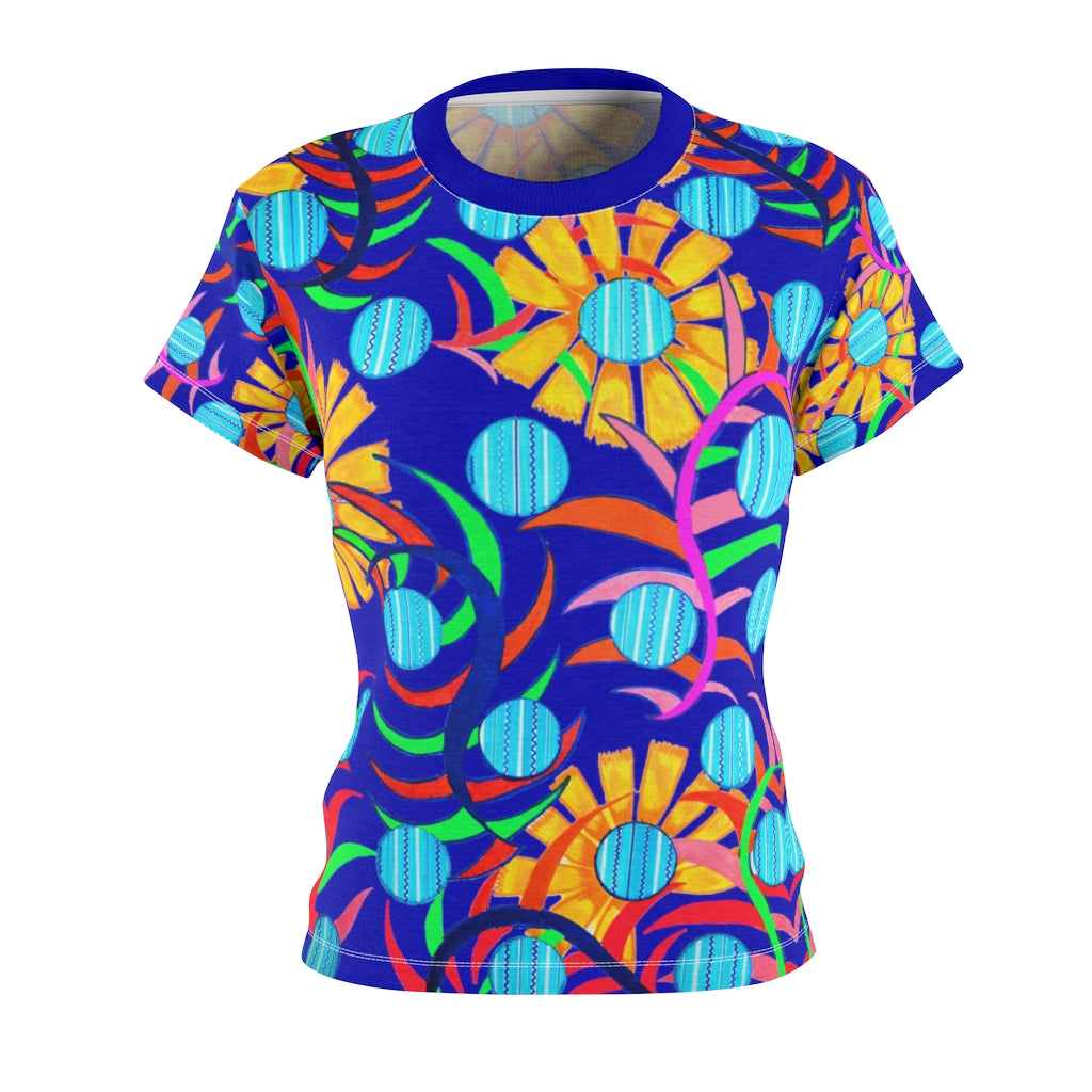 Sunflower AOP Electric Blue T-shirt