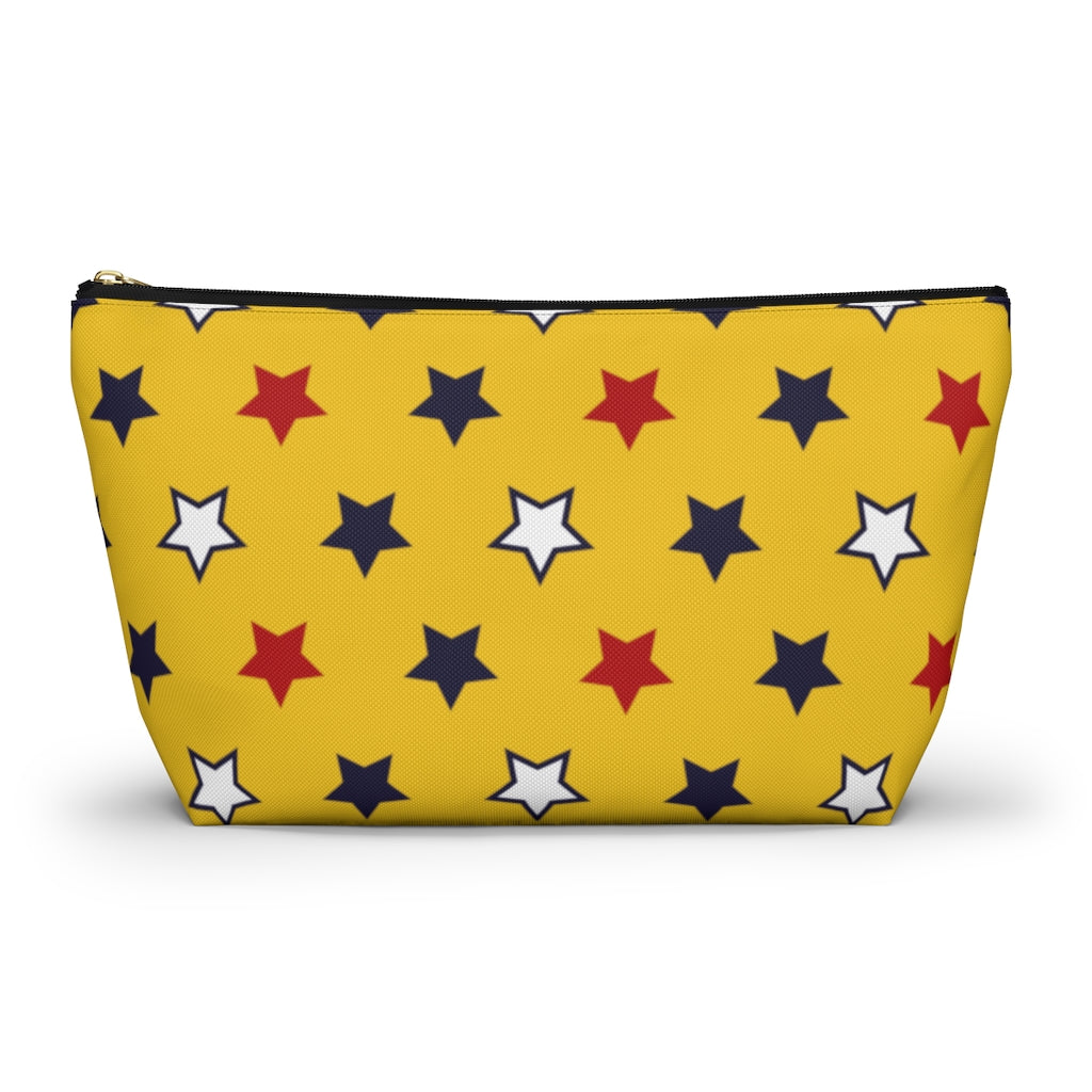 Starry Yellow Accessory Pouch