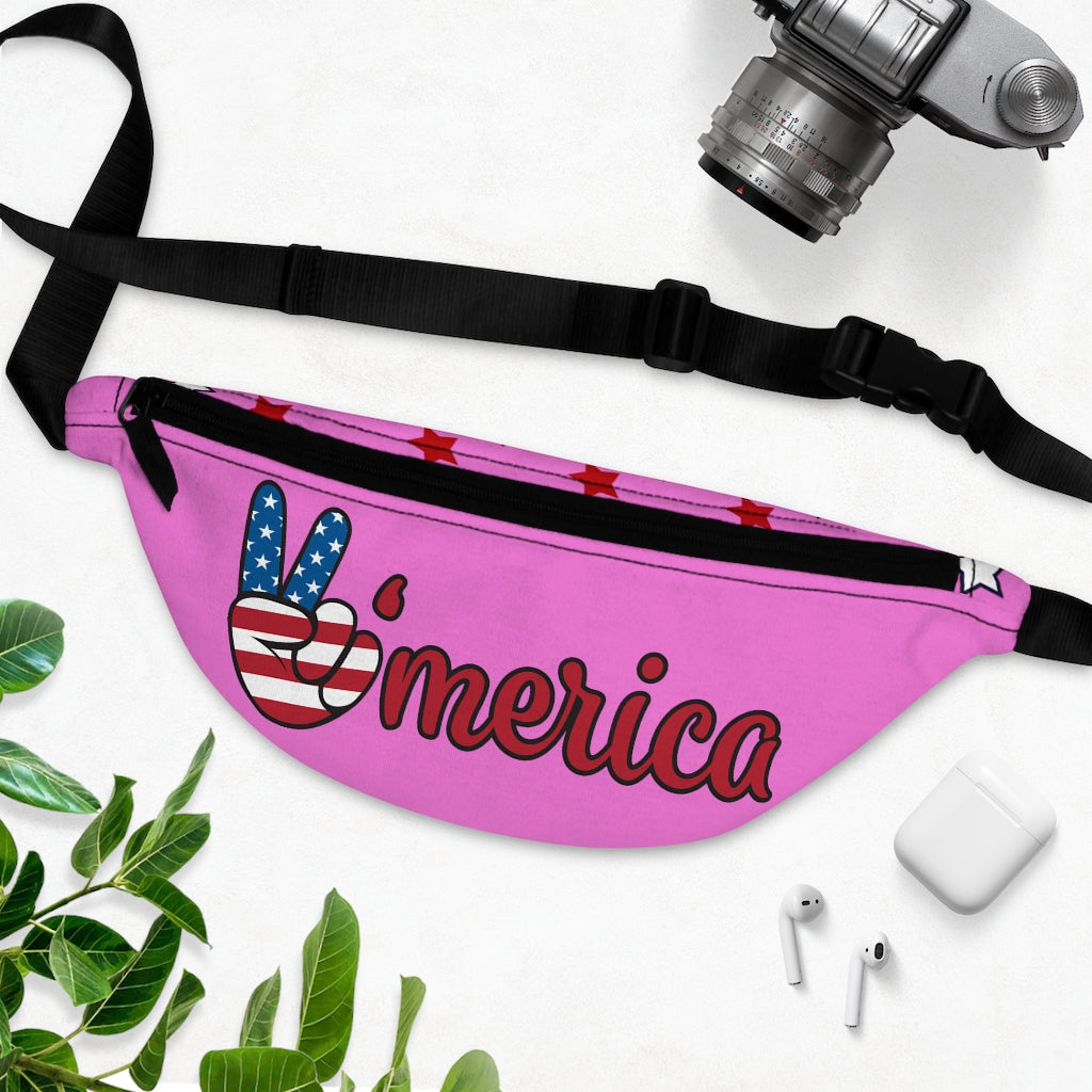 All American Blush Fanny Pack
