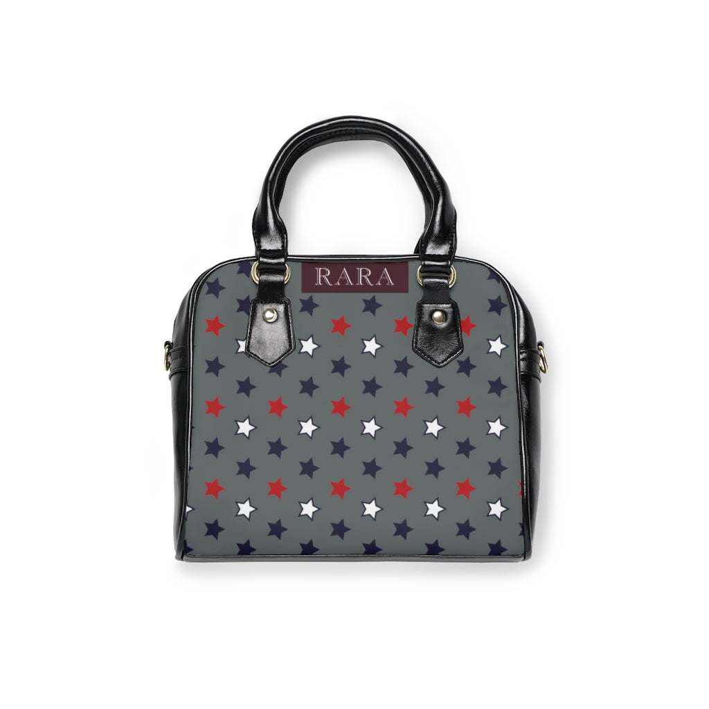 ash star print handbag