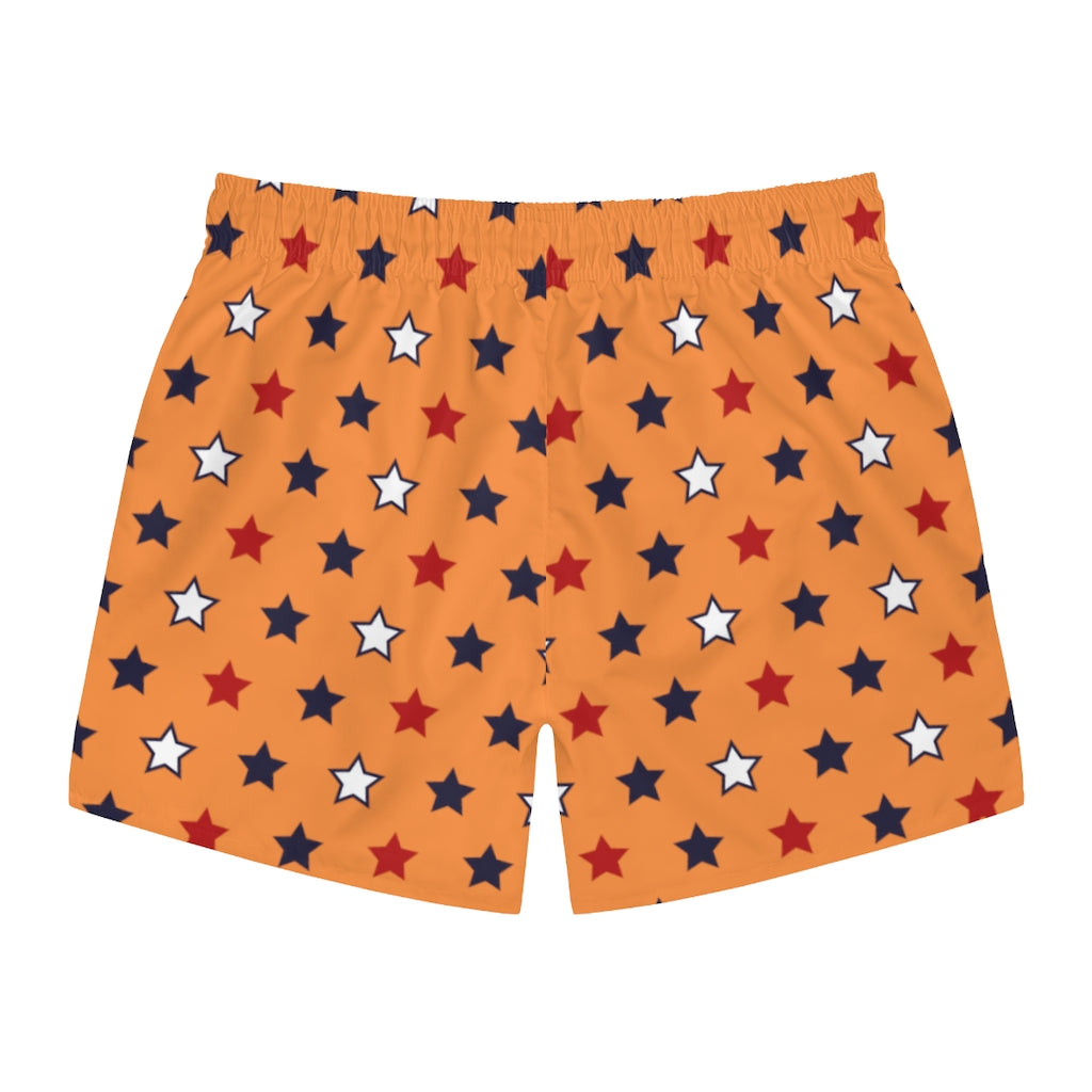 Men's Starboy Peach Swimming Trunks