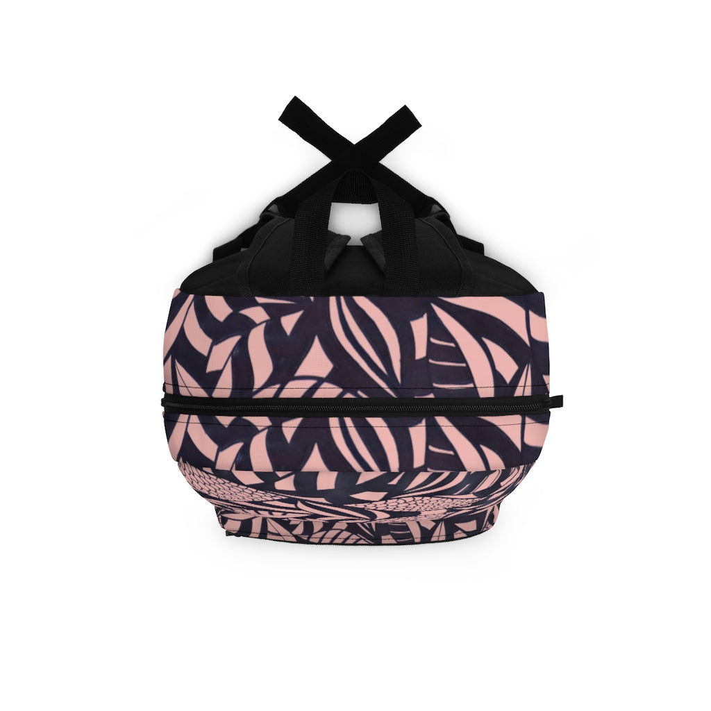 Tropical Minimalist Blush Backpack