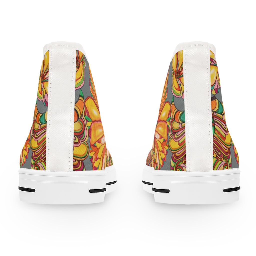 Ash Artsy Floral Women's High Top Sneakers