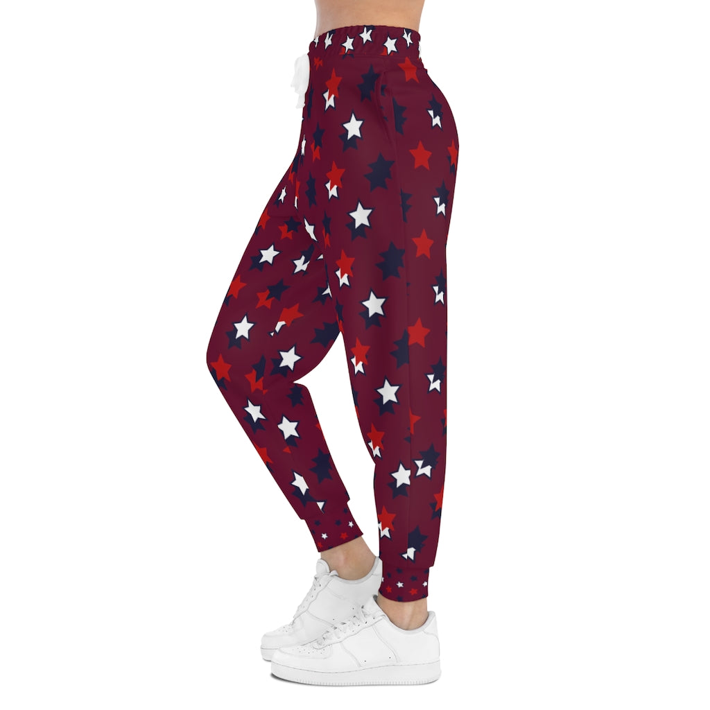 Unisex AOP Starry Marsala Joggers