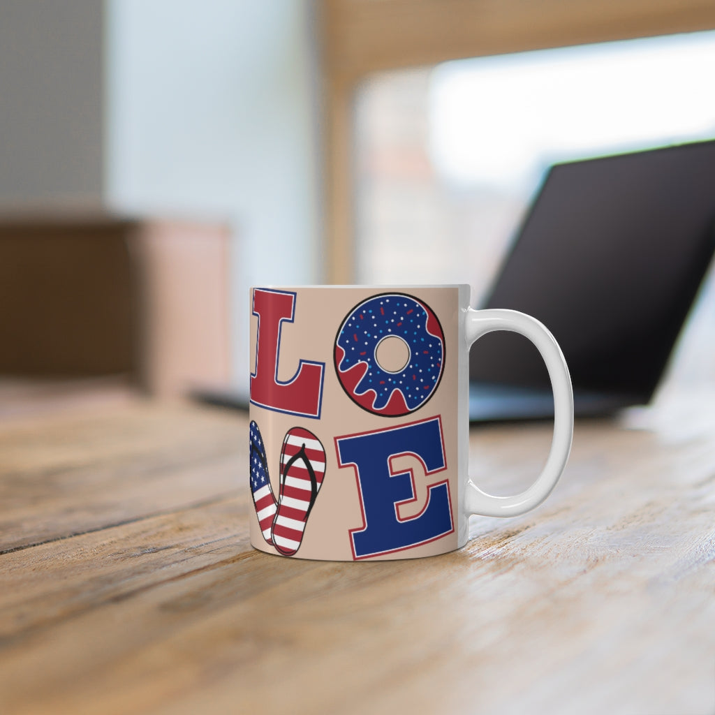 LOVE Nude Mug 11oz