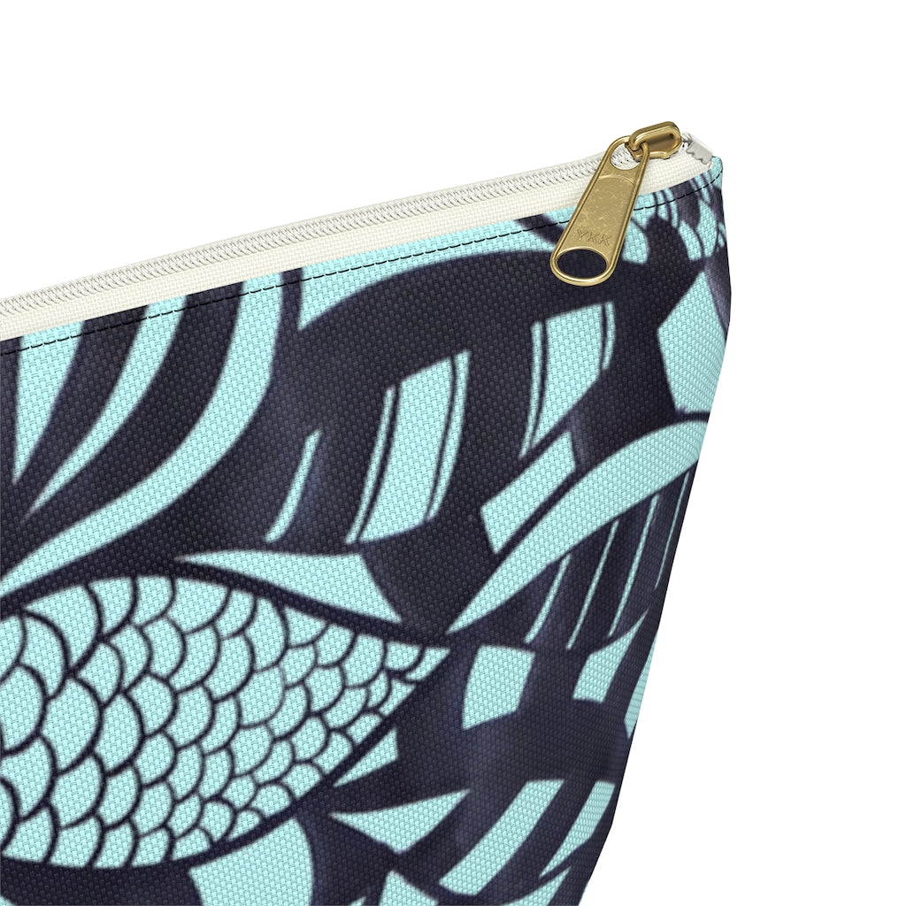 Icy Tropical Minimalist Accessory Pouch