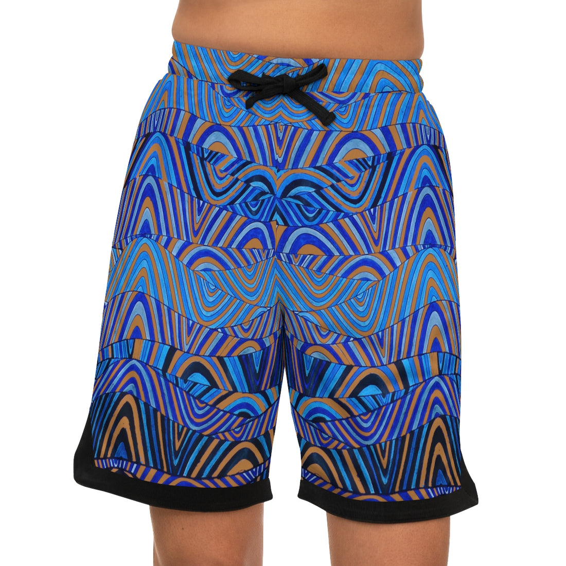 Tussock Sonic Basketball Rib Shorts (AOP)