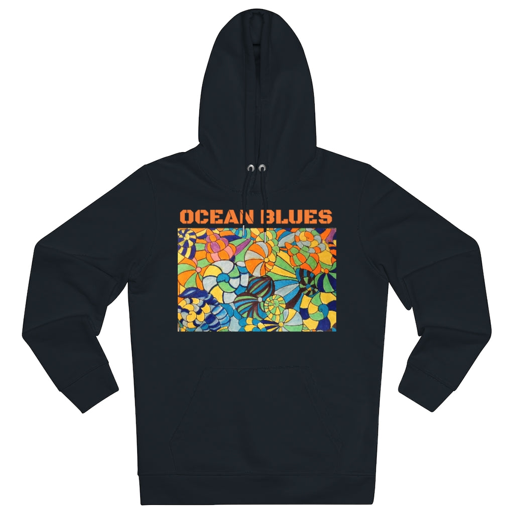 Ocean Blues Unisex Cruiser Organic Hoodie