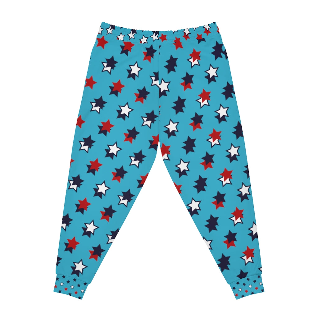 Unisex AOP Starry Aqua Joggers