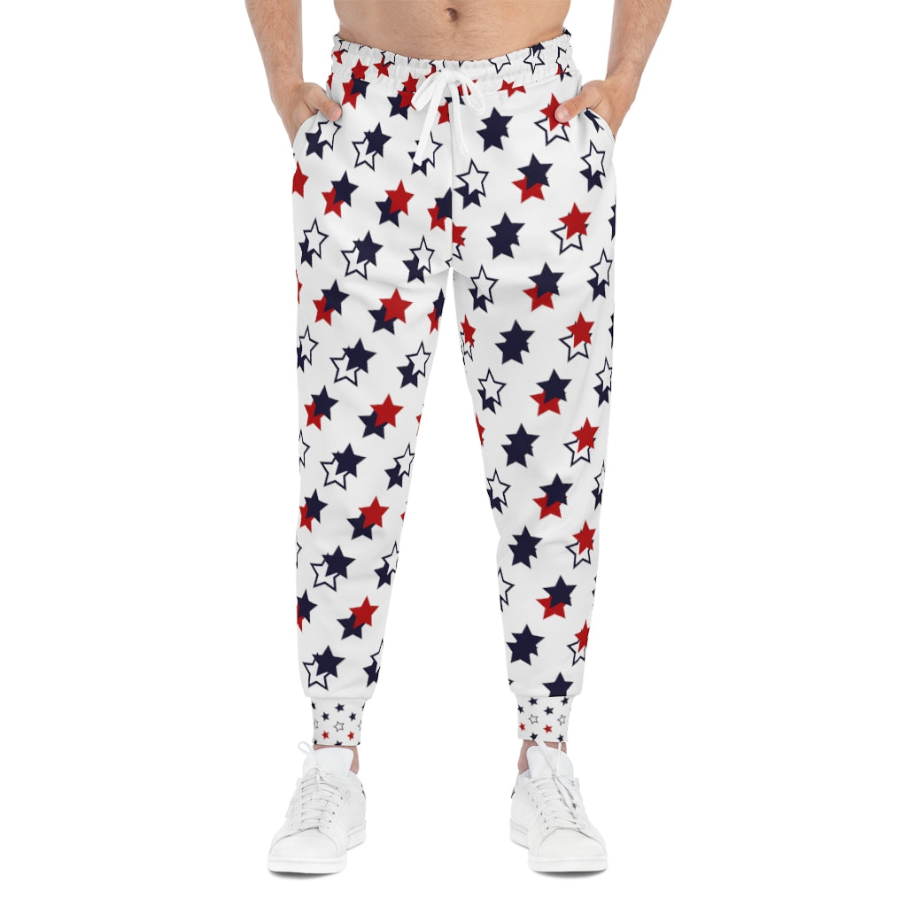 Unisex AOP Starry White Joggers