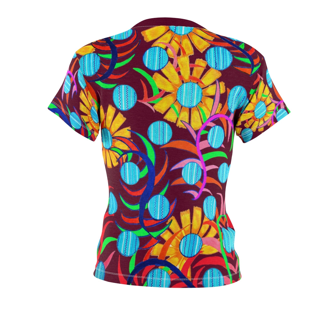 Sunflower AOP Marsala T-shirt