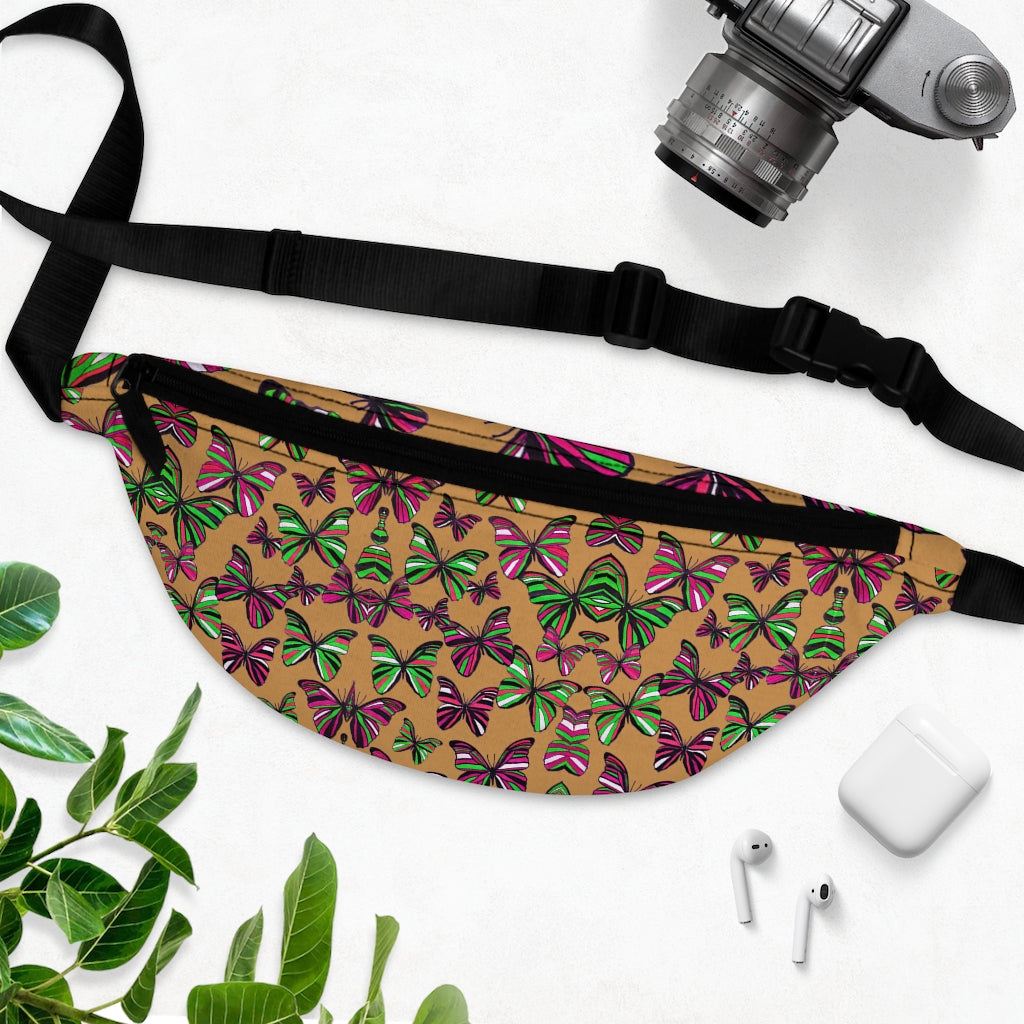 Butterflies Tussock Fanny Pack