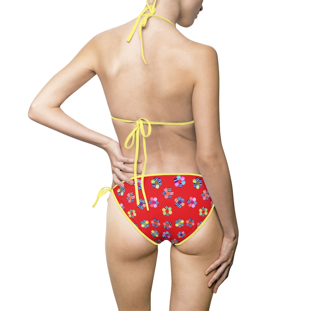 Red Candy Florals Bikini