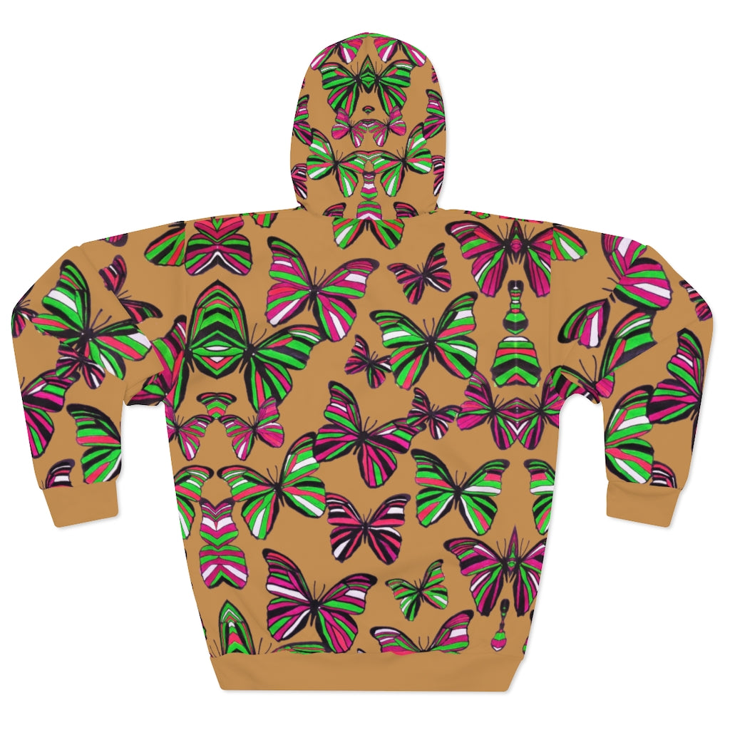 Butterflies Pullover Tussock Hoodie