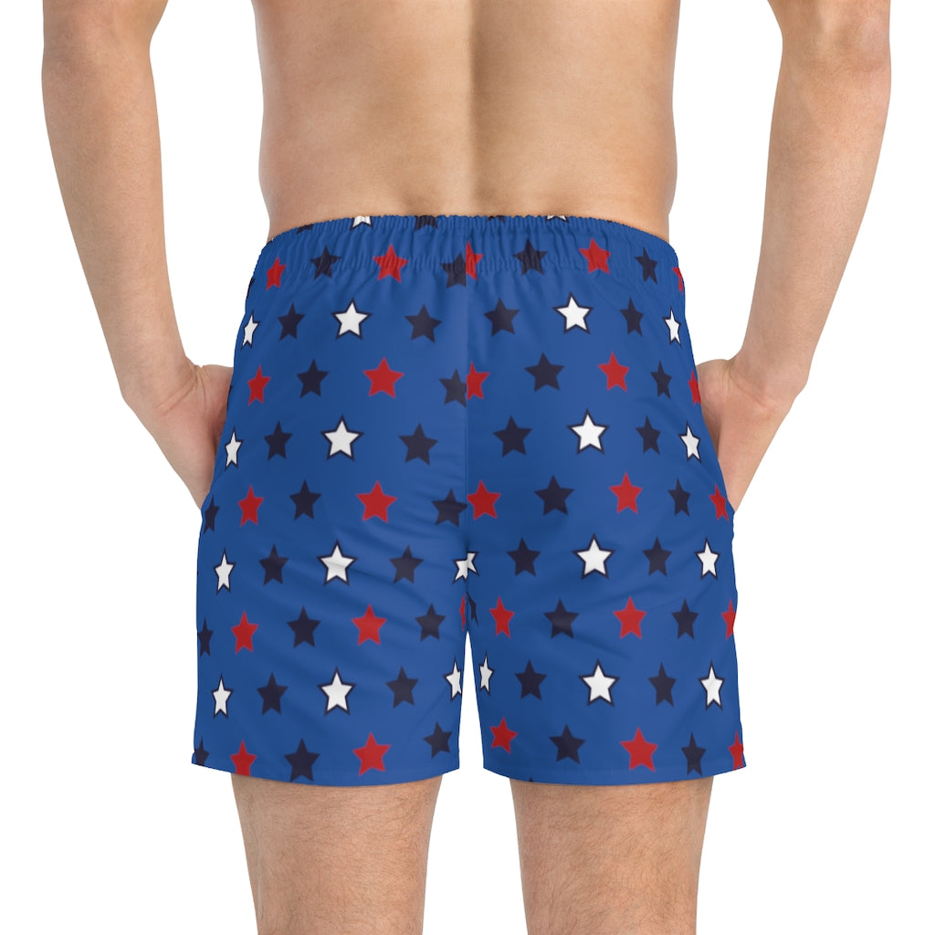 Men's Starboy Blue Swimming Trunks