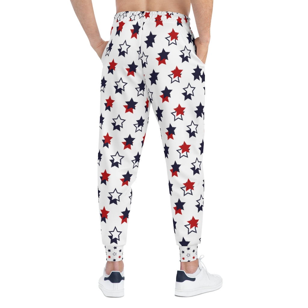 Unisex AOP Starry White Joggers