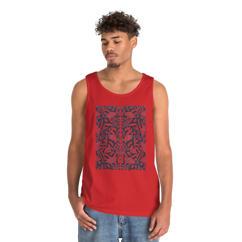 Unisex Tropical Minimalist Tank Top