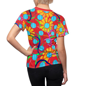 Sunflower AOP Red T-shirt