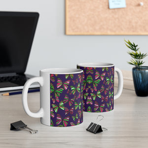 Butterflies Violet Mug 11oz