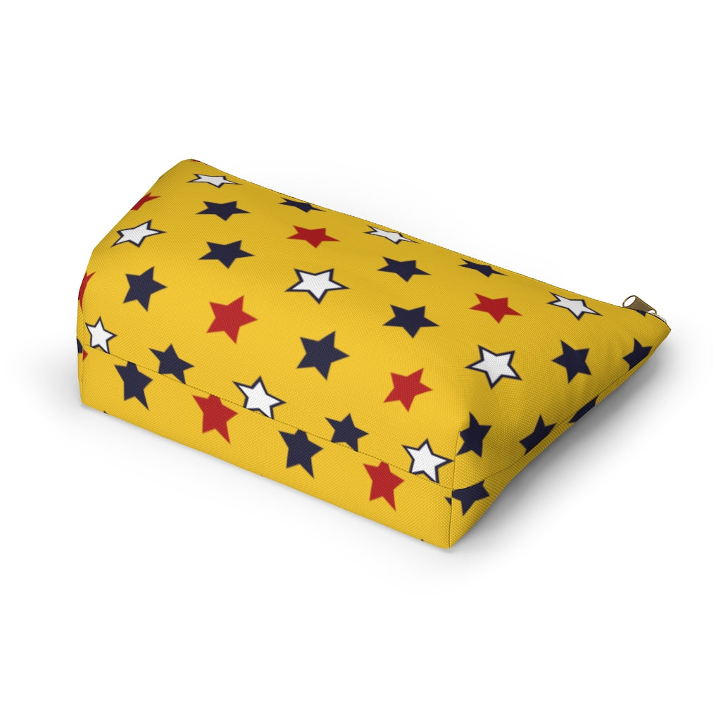 Starry Yellow Accessory Pouch