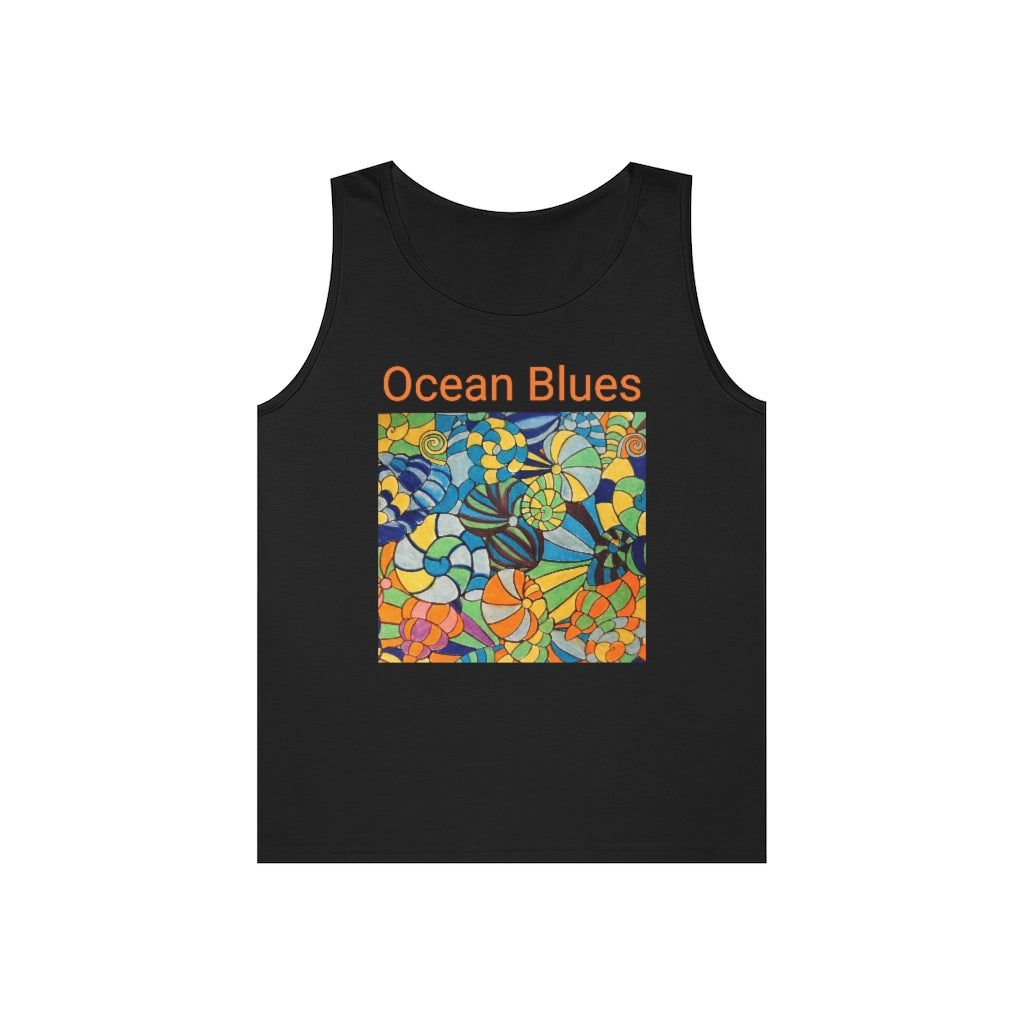 Unisex Ocean Blues Tank Top