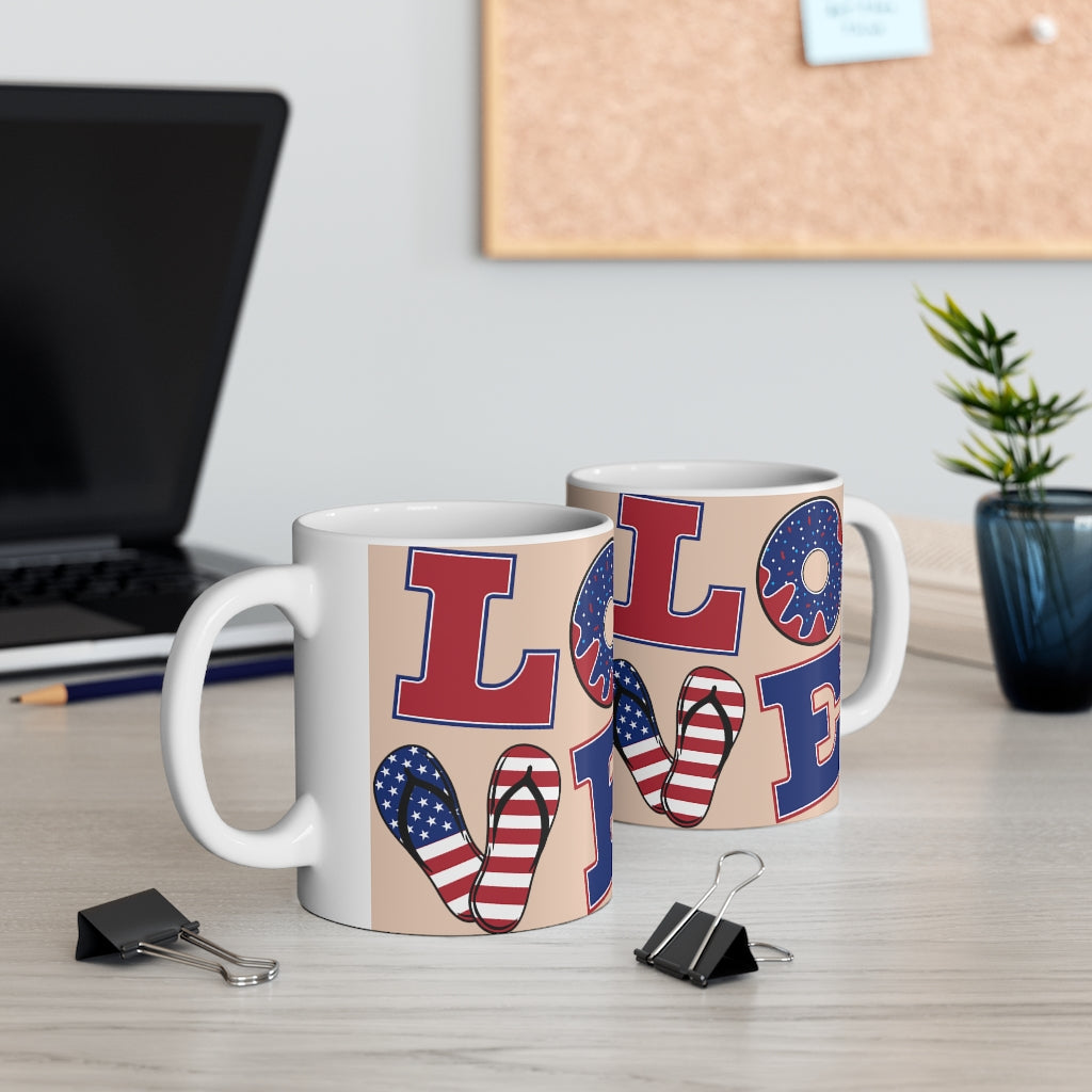 LOVE Nude Mug 11oz