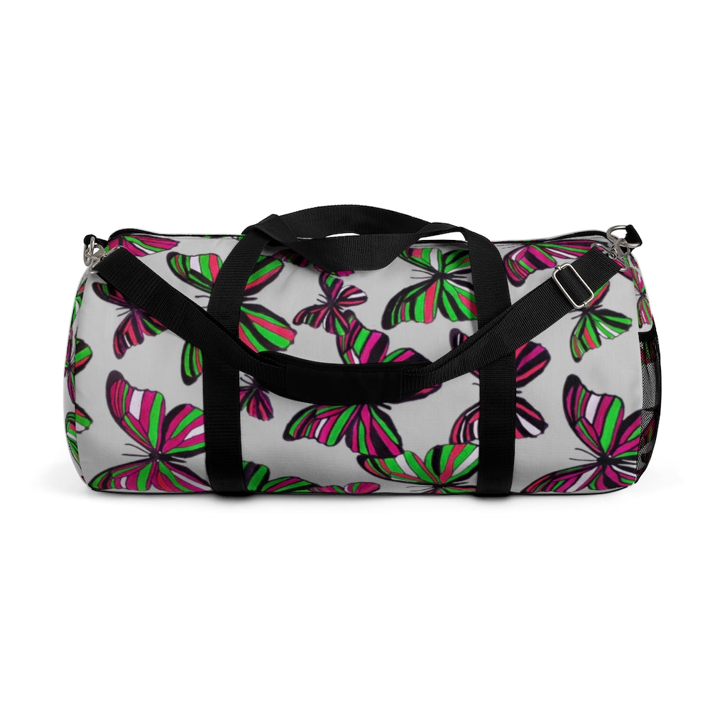 Butterflies Slate Duffel Bag